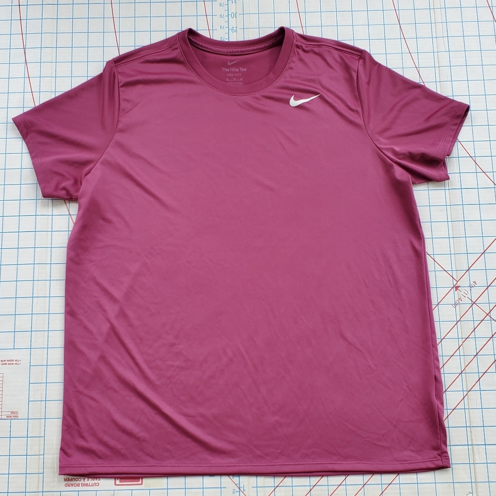 Nike Dri-fit Shirt T-shirt Men's XLarge Dusty Rose Pink Sporty Athletic